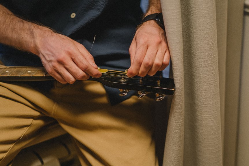 cost of guitar restringing services